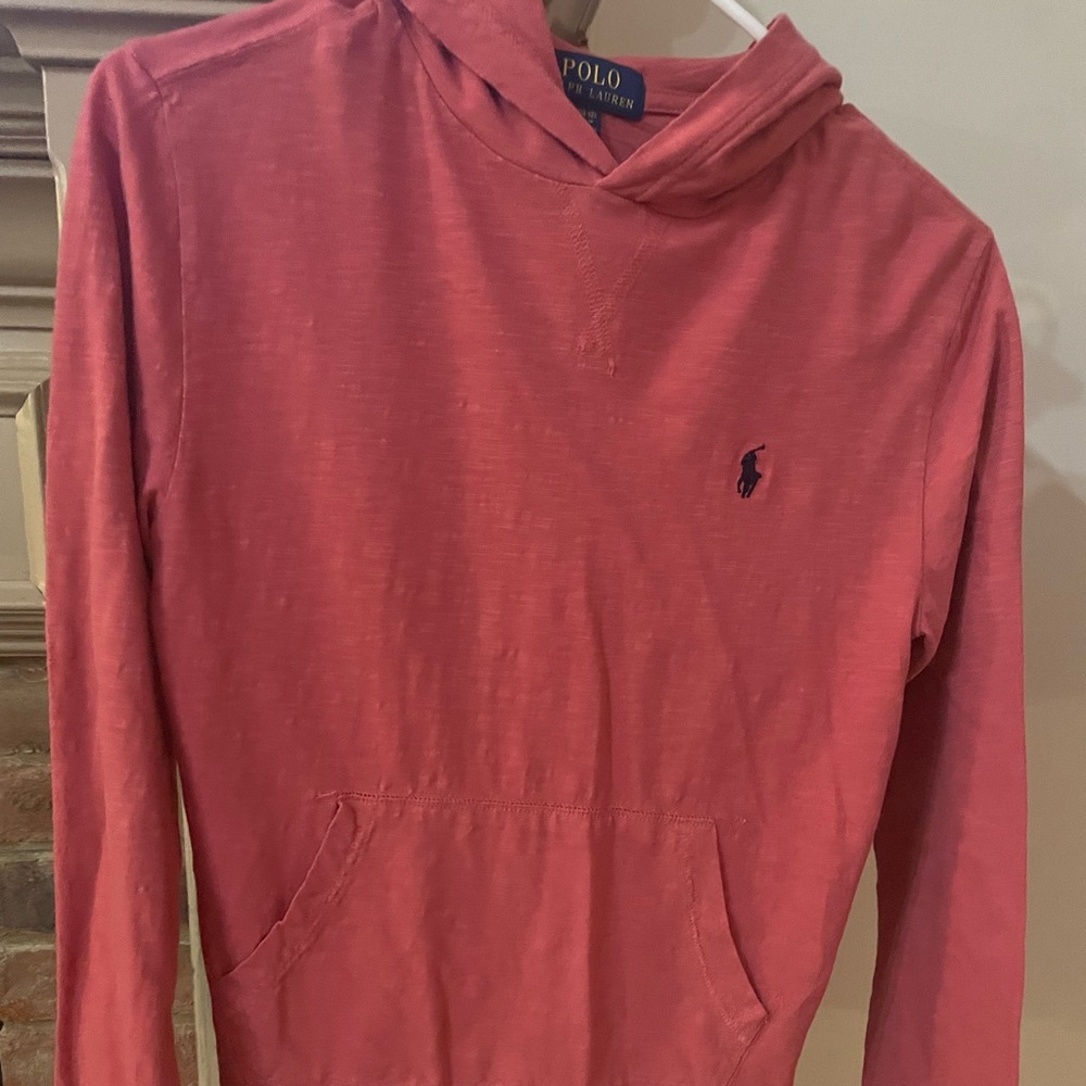 Polo by Ralph Lauren, boys youth Medium (10-12), thin cotton hoodie pullover